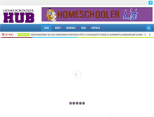Tablet Screenshot of homeschoolerhub.com